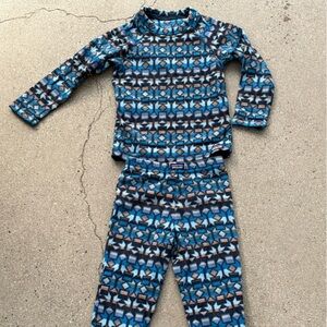 Patagonia Micro D Base Layer Fleece - 2 piece set 4T